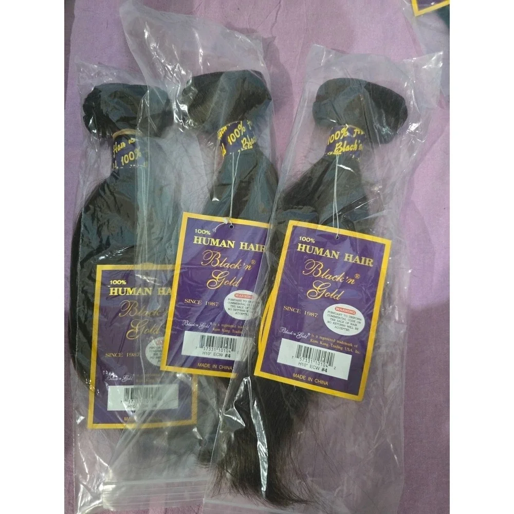 100% Human Hair Weave Bundle 10